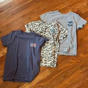 Boys lot of short sleeve burlebo shirts